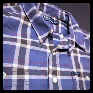 Polo Ralph Lauren Plaid Flannel Blue Classic XXL
